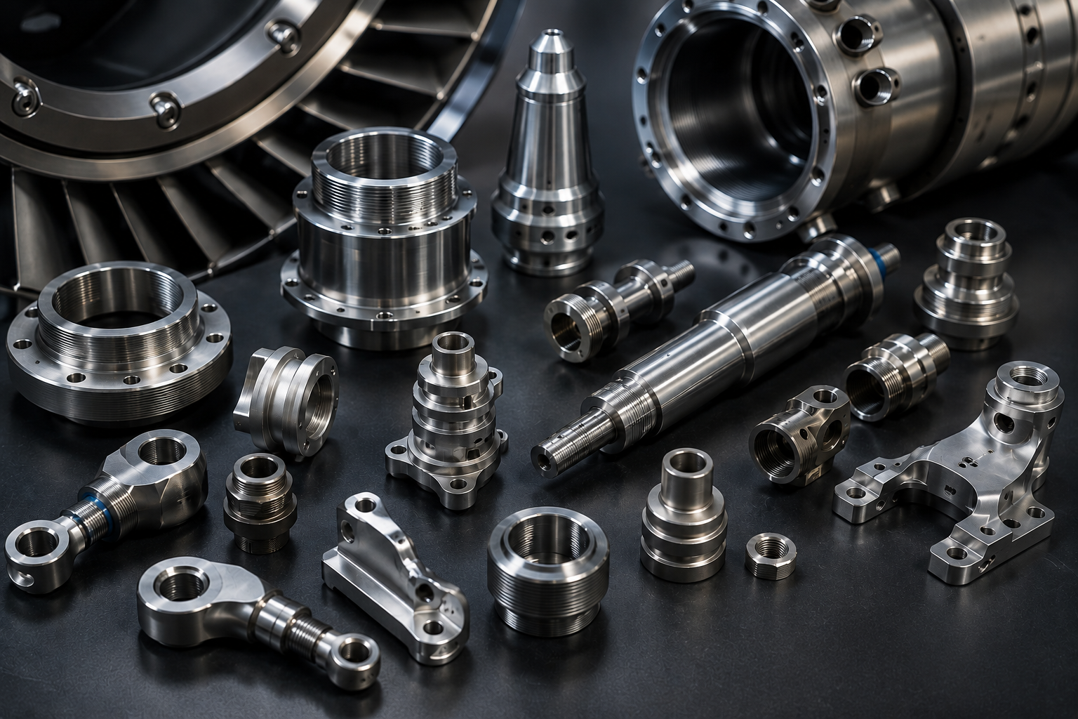 precision turned components for aerospace applications