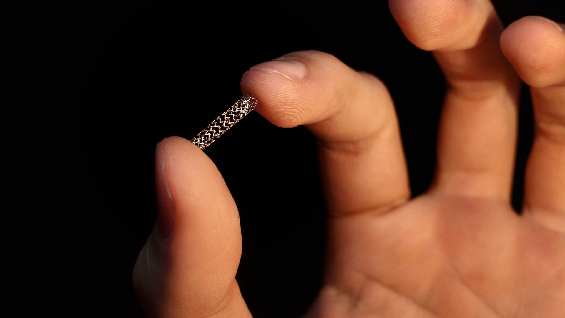 Coronary stent medical sector small components inspection