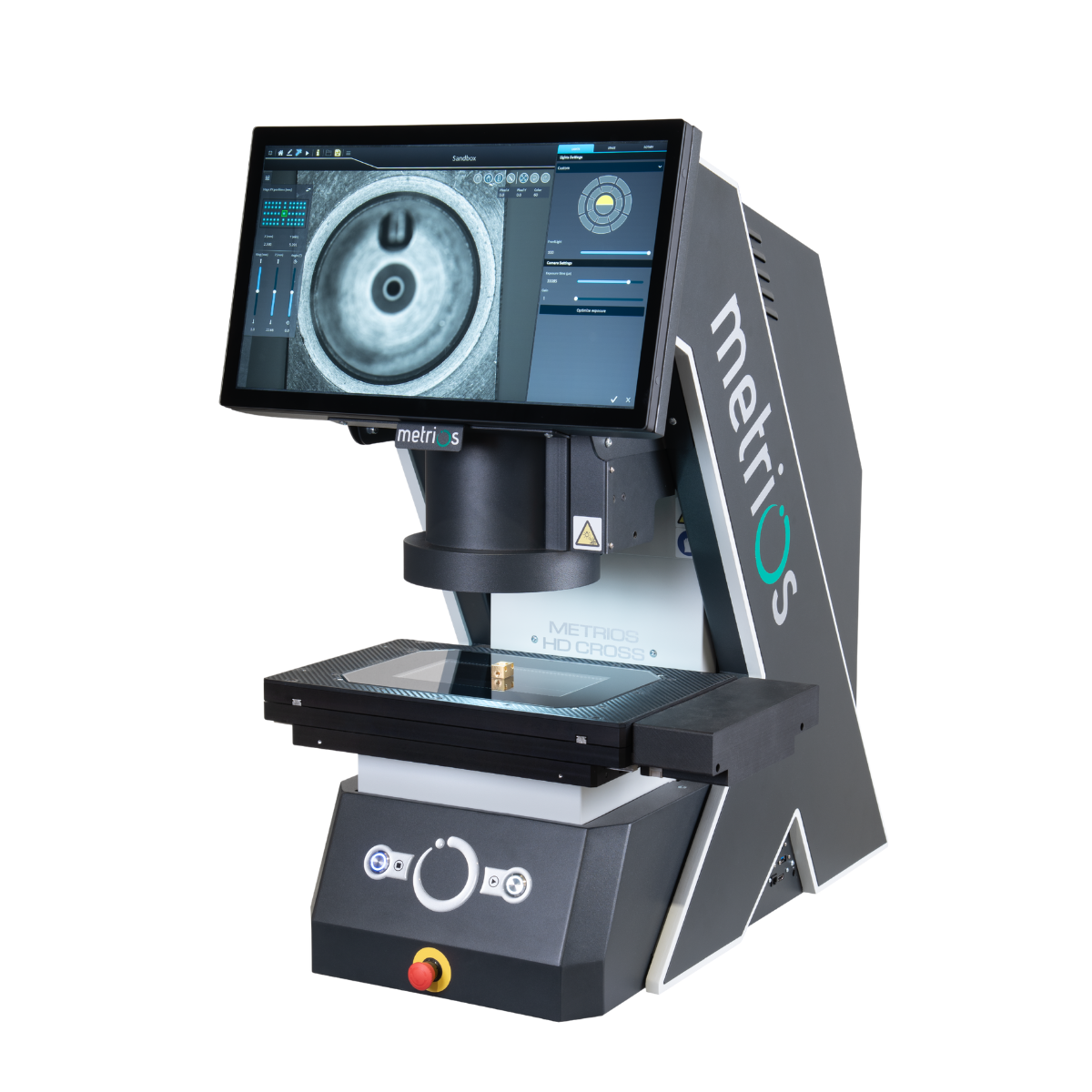 METRIOS HD CROSS  high-speed optical measurement for complex turned Parts