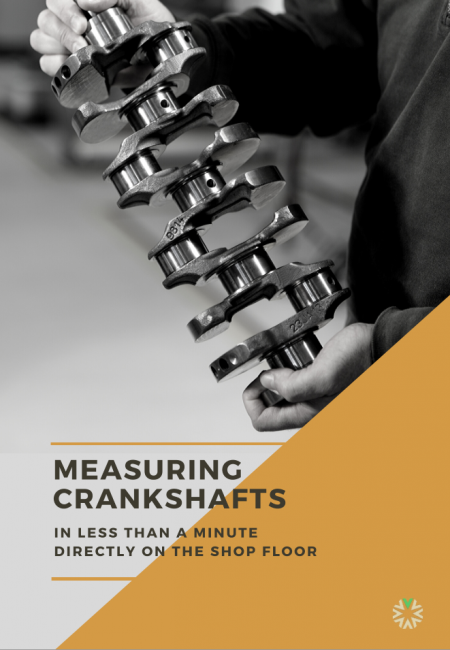 MEASURING CRANKSHAFTS MEASURING CRANKSHAFTS VICIVISION MACHINE